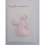 QUADRETTO TELA 13X18 CON ANGELO CERAMICA