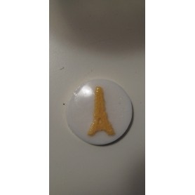 MEDAGLIONE DI SAPONE CON TORRE EIFFEL