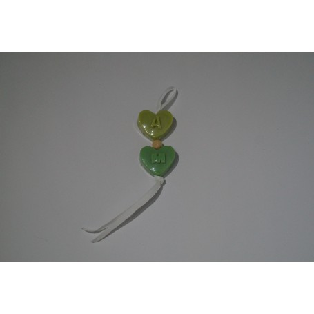 GHIRLANDINA CUORICINI PERS + PALL.LEGNO