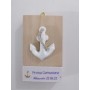 QUADRETTO MINI LEGNO CON ANCORA